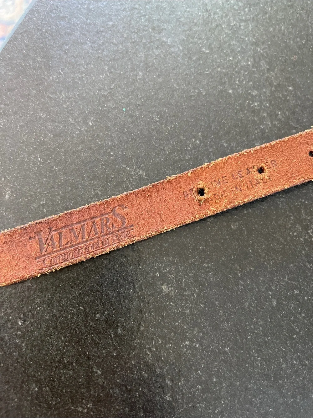 LOT Vintage Brown Braided Leather Belts